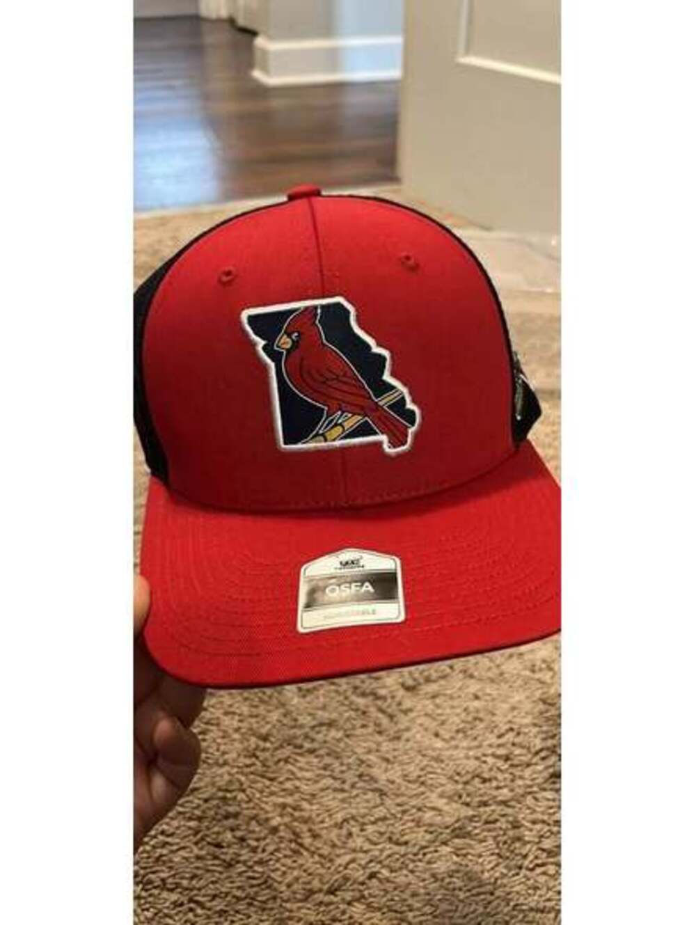 MLB St Louis Cardinals adjustable baseball cap